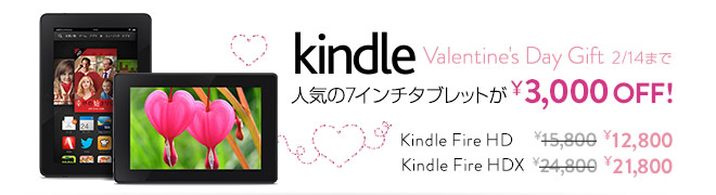 Kindle Valentine's Day Gift 2014