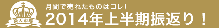2014年上半期 振り返りランキング