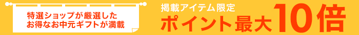 ポイント最大10倍 お中元特集