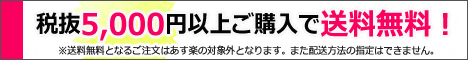 税込5,400円以上ご購入で送料無料キャンペーン
