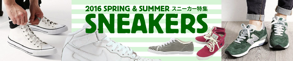 2016 SPRING & SUMMER SNEAKERS COLLECTION