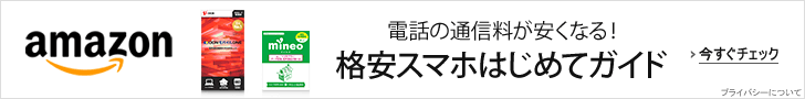 格安スマホはじめてガイド特集